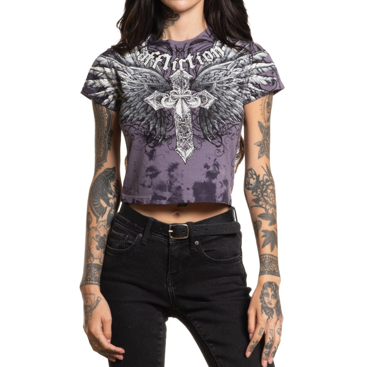 GIRLS S/S JOVIAL - PUR